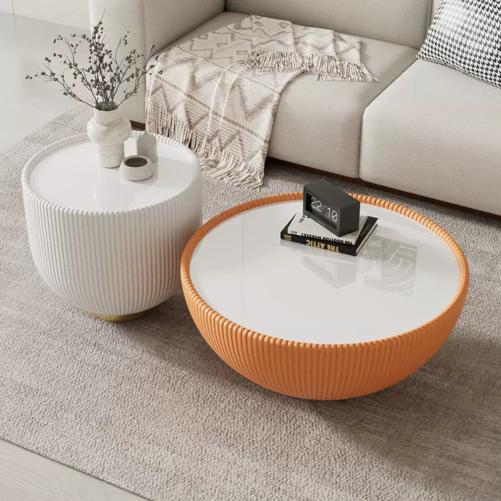 EDB034 - Nordic Round Designer Coffee Table image 1