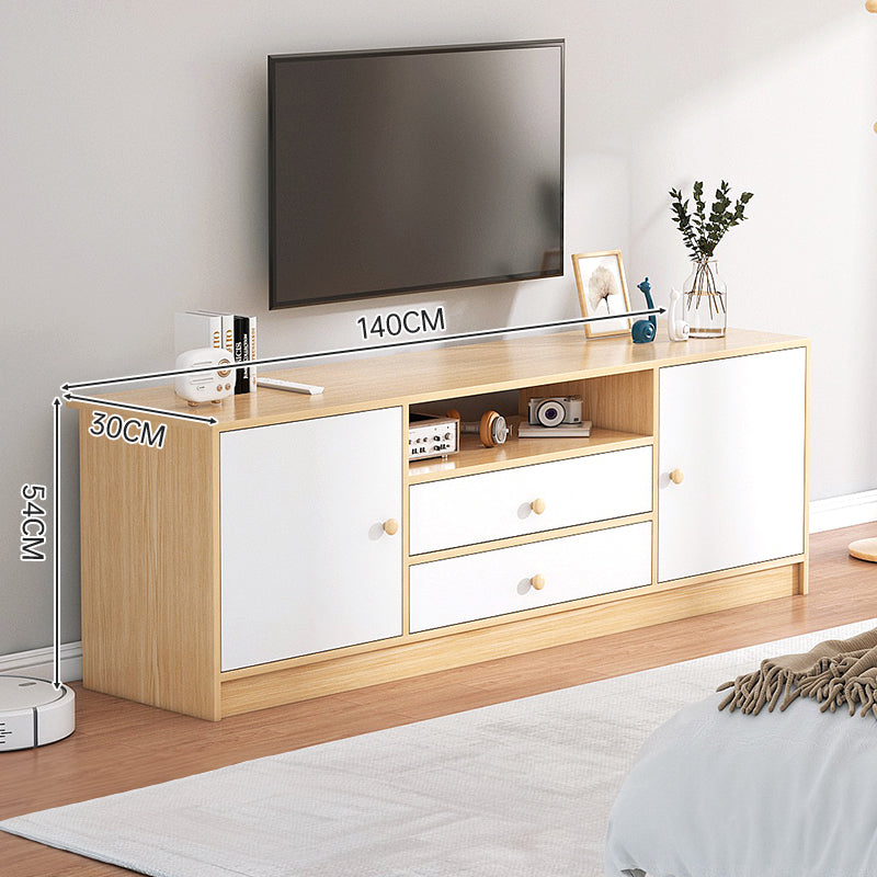 TV009 - Modern TV Stand with Storage Drawer & Cabinet image 4