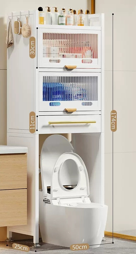 TS002 - Bathroom Toilet Balcony Storage Rack image 5