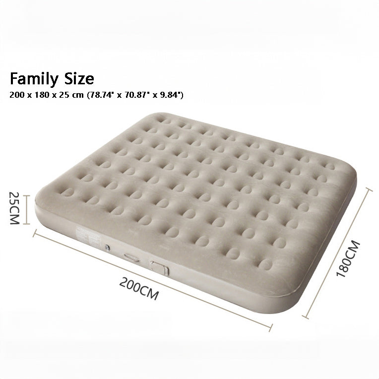 ARM001 - Camping Power Cable-Free Build-in Pump Air Mattress - Short Version image 3