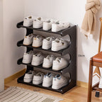 SEC003 - Simple Bamboo Multi-Layer Narrow Shoe Rack for Entryway Storage image 2