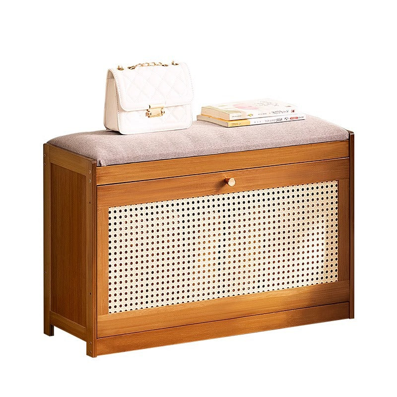 SOCE068 - Bamboo Shoe Bench – Multi-Functional Seat image 0