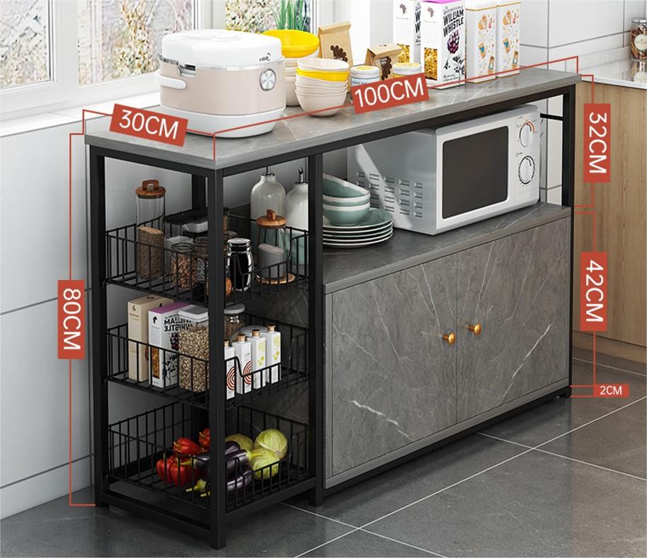 WCK006 Craftsman Kitchen Storage Cabinet Rack Lockers image 5