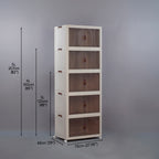 BS025 - Installation-Free Plastic Multi-Layer Storage Cabinets image 14