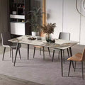 LDF018 - Italian Light Luxury Designer Rock Plate Dinning Table image 0
