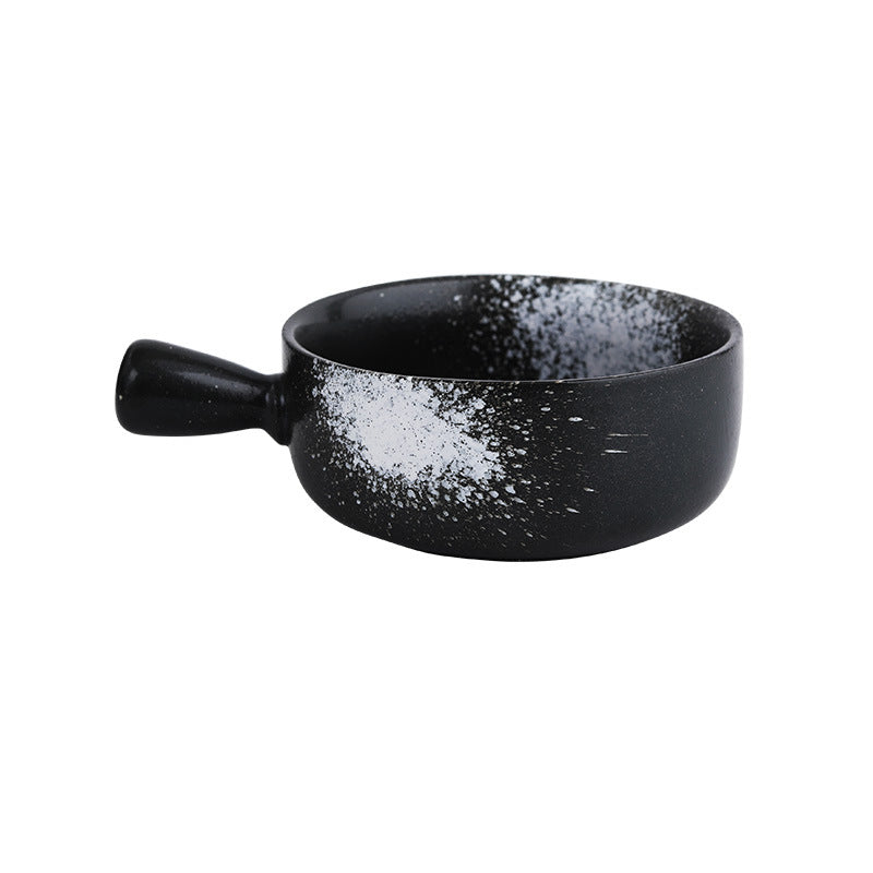 BOWL004 - Ceramic Handle Bowl | Multifunctional Tableware image 6