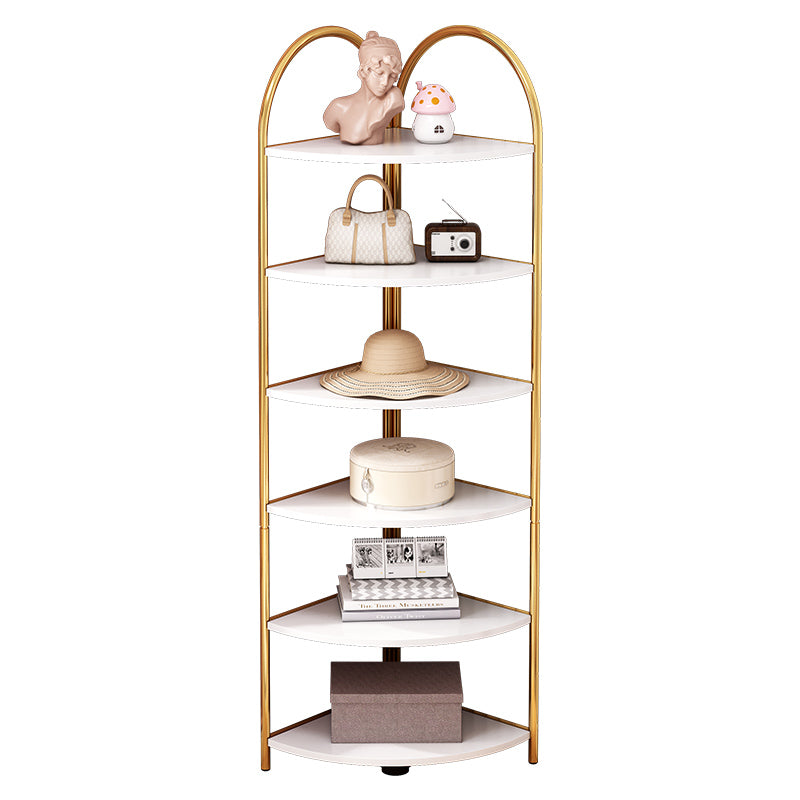 BS011 Craftsman Corner Cabinet Triangle Shelf Bedroom Storage Wall Side Stand image 3