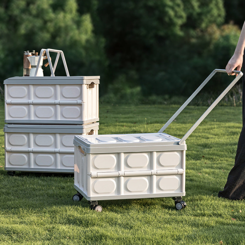 BATE007 - Outdoor Camping Storage Box with Lid and Wheels image 1