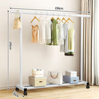 WH015 - Minimalist Floor Standing Clothes Rack image 1