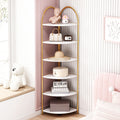 BS011 Craftsman Corner Cabinet Triangle Shelf Bedroom Storage Wall Side Stand image 0