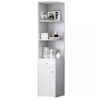 CC020-Multifunctional Corner Cabinet Shelf with Drawer image 2