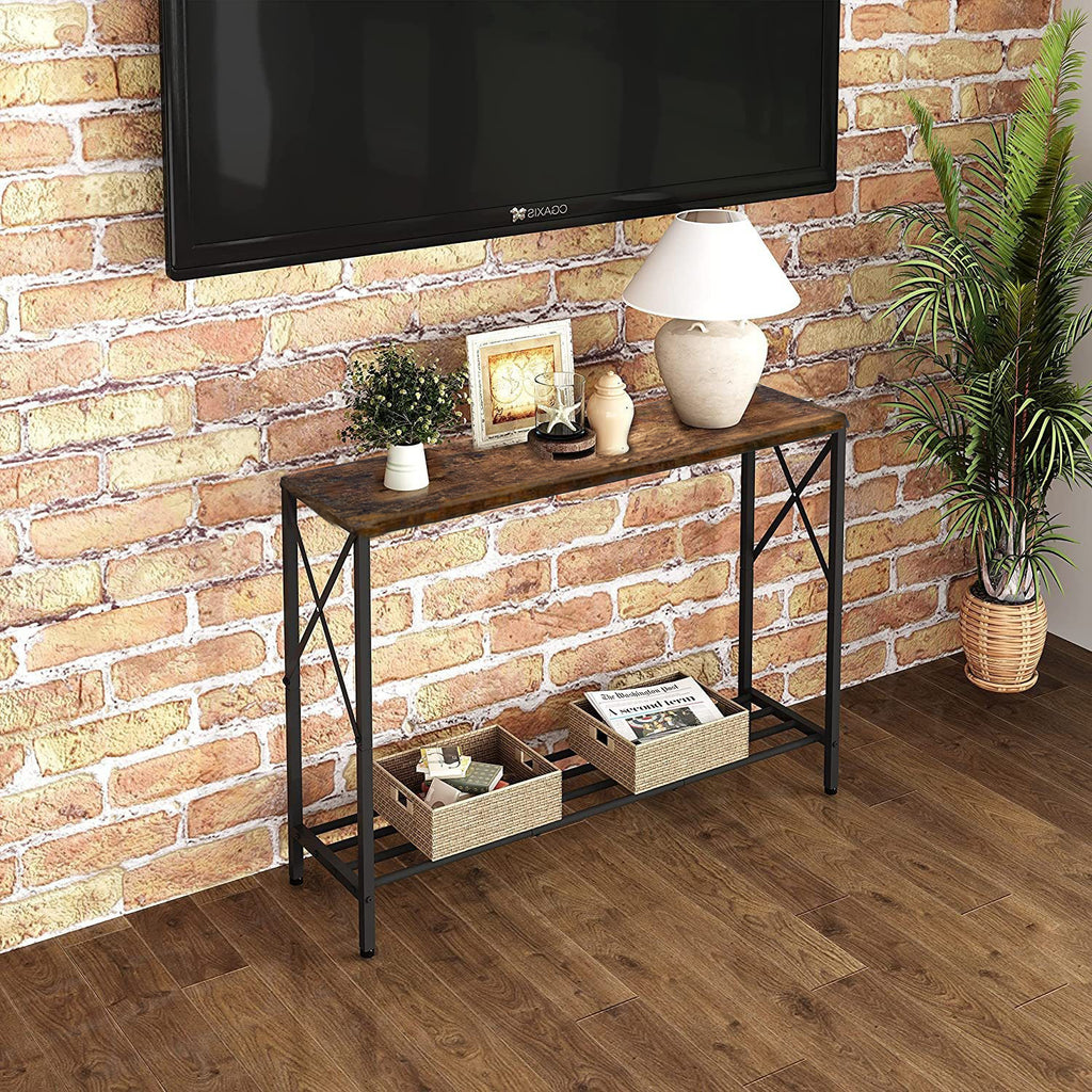 EDB042 - 41.9" Narrow Console Table with Metal Frame image 2