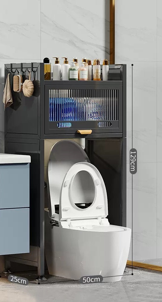TS002 - Bathroom Toilet Balcony Storage Rack image 7