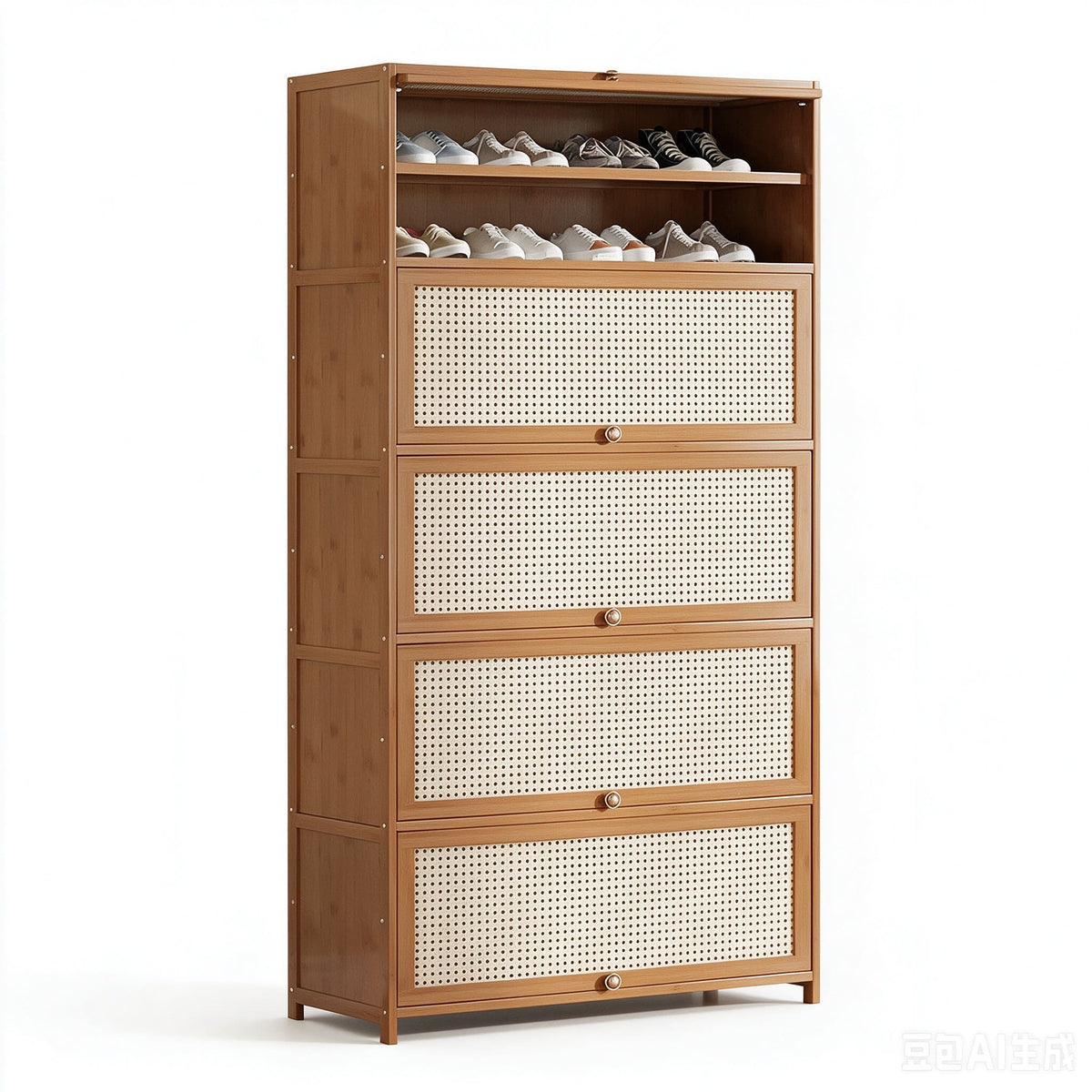 SOCE074 - BambooLoom Grand Entry Shoe Cabinet image 10