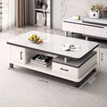 EDB010 Craftsman Exquisite Marble Texture Coffee Table image 3