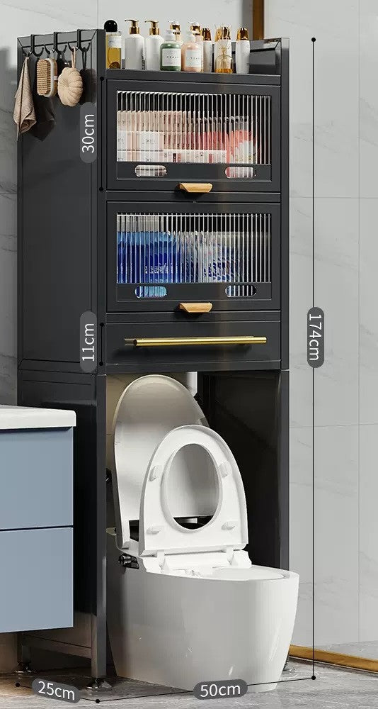TS002 - Bathroom Toilet Balcony Storage Rack image 9
