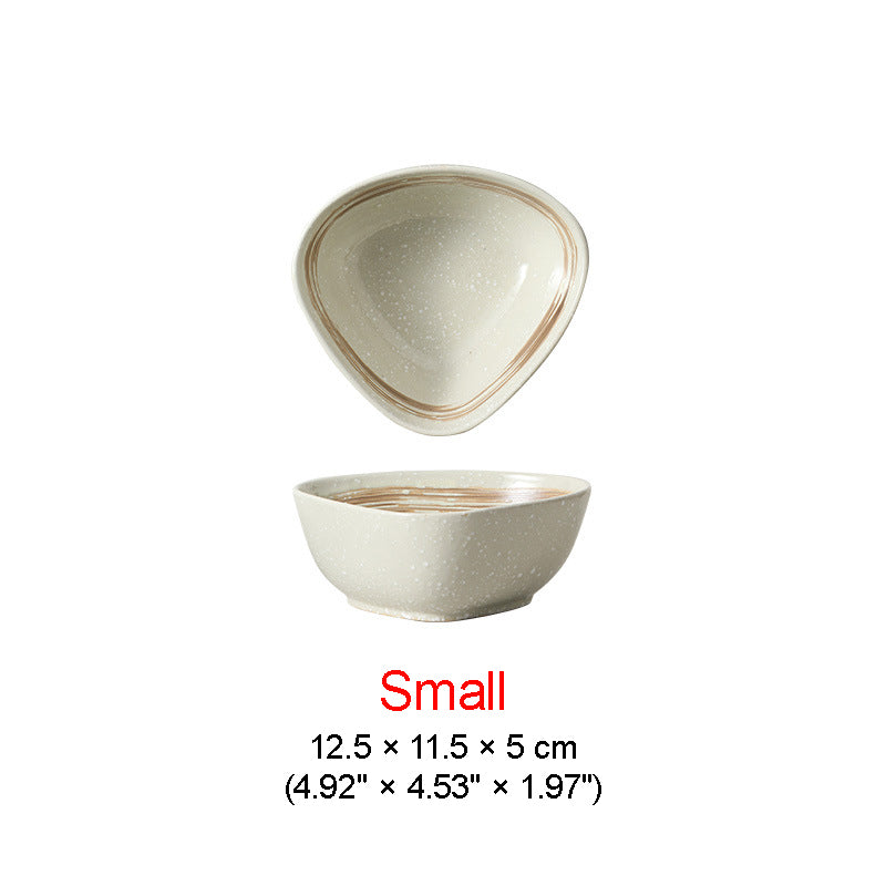 BOWL005 - Irregular Ceramic Soup & Salad Bowl | Creative Modern Tableware image 5