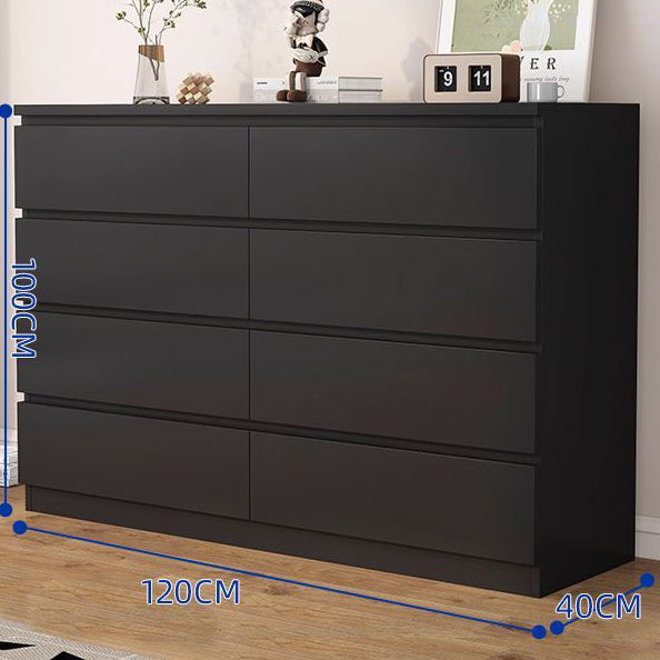CBD028 - Elegant Multiple-Drawer Black Dresser Modern Accent Storage for Bedroom image 3