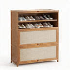 SOCE074 - BambooLoom Grand Entry Shoe Cabinet image 4