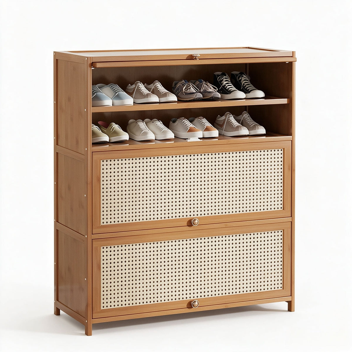 SOCE074 - BambooLoom Grand Entry Shoe Cabinet image 4