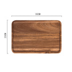 TRAY002 - Wooden Serving Tray | Snack & Tea Plate image 8