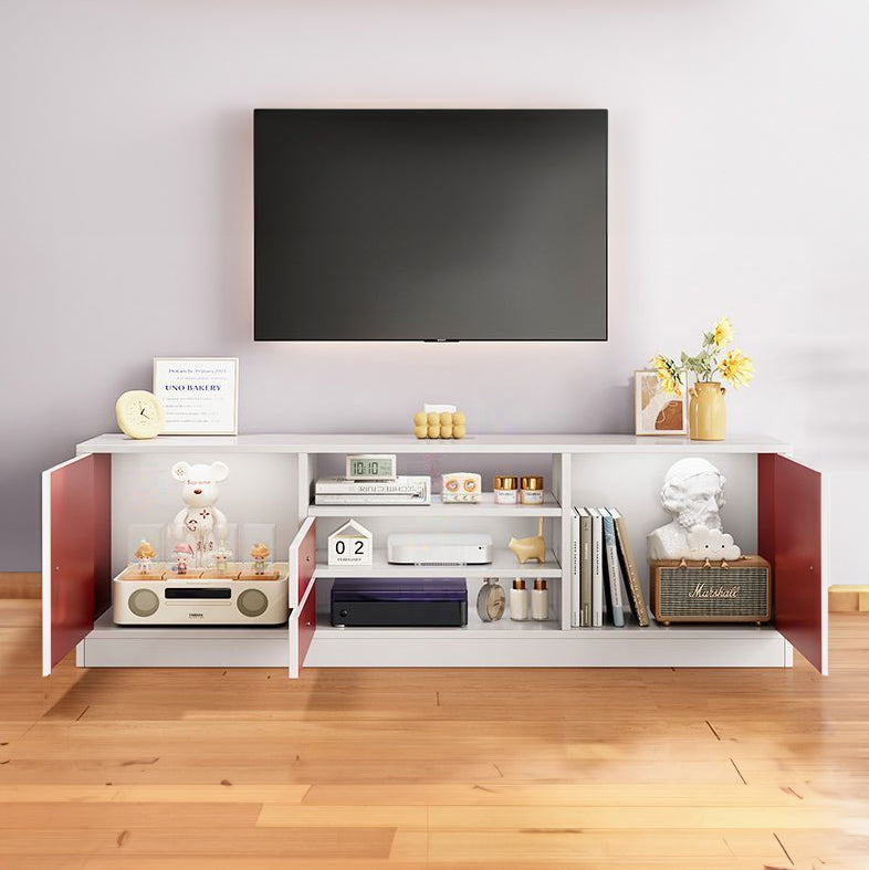 TV009 - Modern TV Stand with Storage Drawer & Cabinet image 2