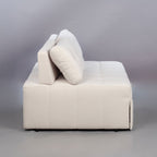 SOB022 - Modern Minimalist Cream Cloud Sofa image 3