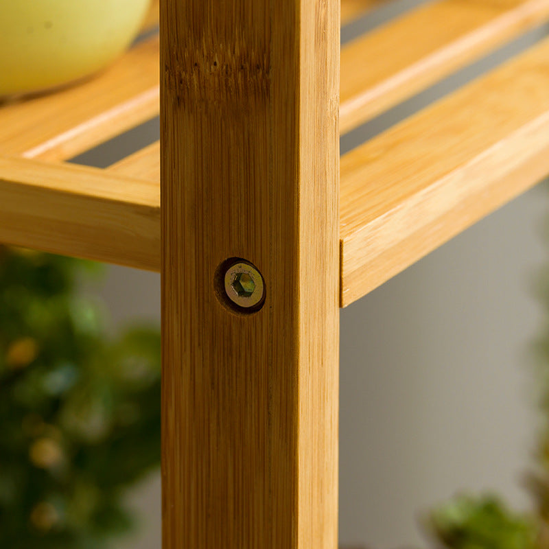 PS047 - Multi-Functional Bamboo Plant Stand – Display Rack image 3