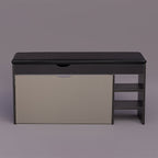SOCE056 - Spacious Shoe Organizer Bench with Cushioned Top image 8