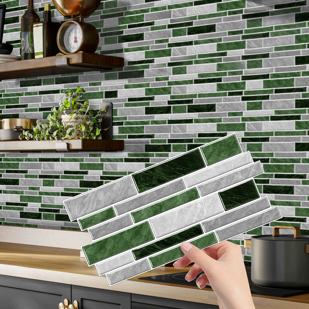WAP005 - Waterproof PVC Decorative Self-Adhesive Marble Tile Wall Stickers image 2