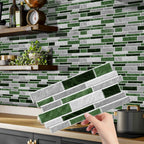 WAP005 - Waterproof PVC Decorative Self-Adhesive Marble Tile Wall Stickers image 2