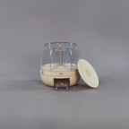 BOX001 - Divided Rotating Grain Rice Storage Box image 8
