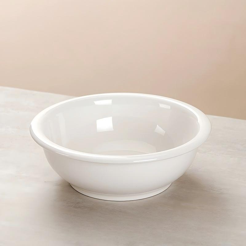 BOWL012 - Classic White Prep & Serving Bowl | Wide Rim Easy Clean image 2