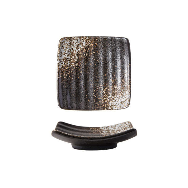 DISH006 - Japanese Ceramic Dipping & Appetizer Dish | Small Side Dish Plate image 4