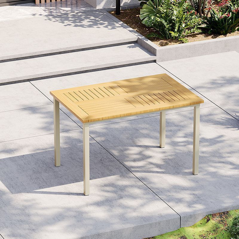 ODS007 - Outdoor Wood-Plastic Patio Table and Chair image 3
