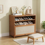 SOCE074 - BambooLoom Grand Entry Shoe Cabinet image 3
