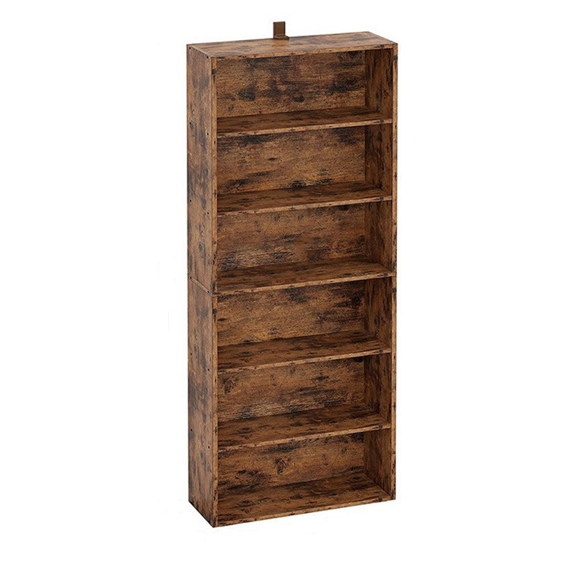 BS040 - 6 Tier Floating Shelves Industrial Wall Shelf image 1