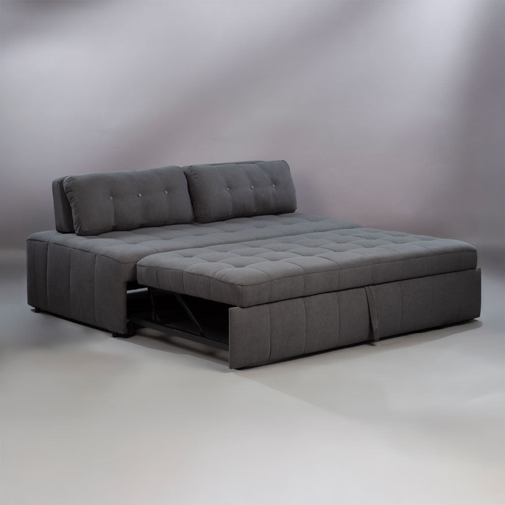 SOB022 - Modern Minimalist Cream Cloud Sofa image 12