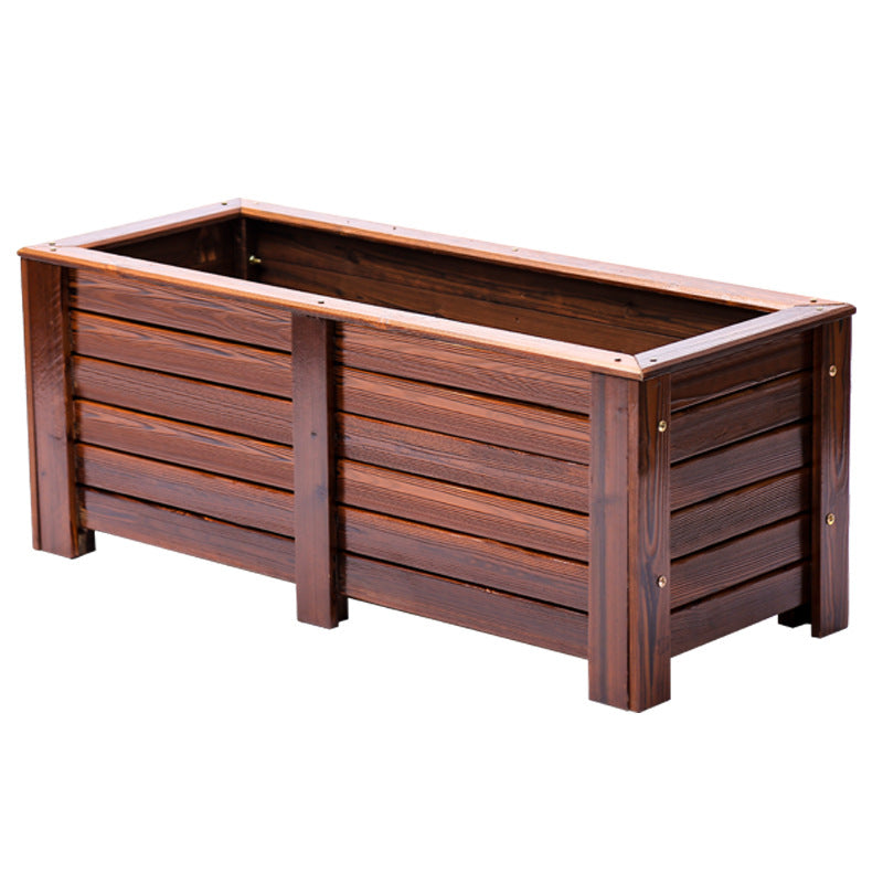 PS035 - Carbonized Outdoor Planter Box Flower Pot image 2