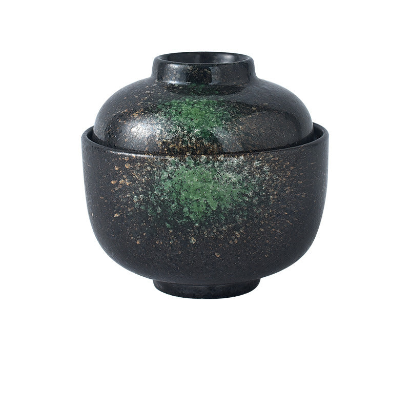 BOWL007 - Ceramic Mini Casserole Soup Bowl with Lid image 6