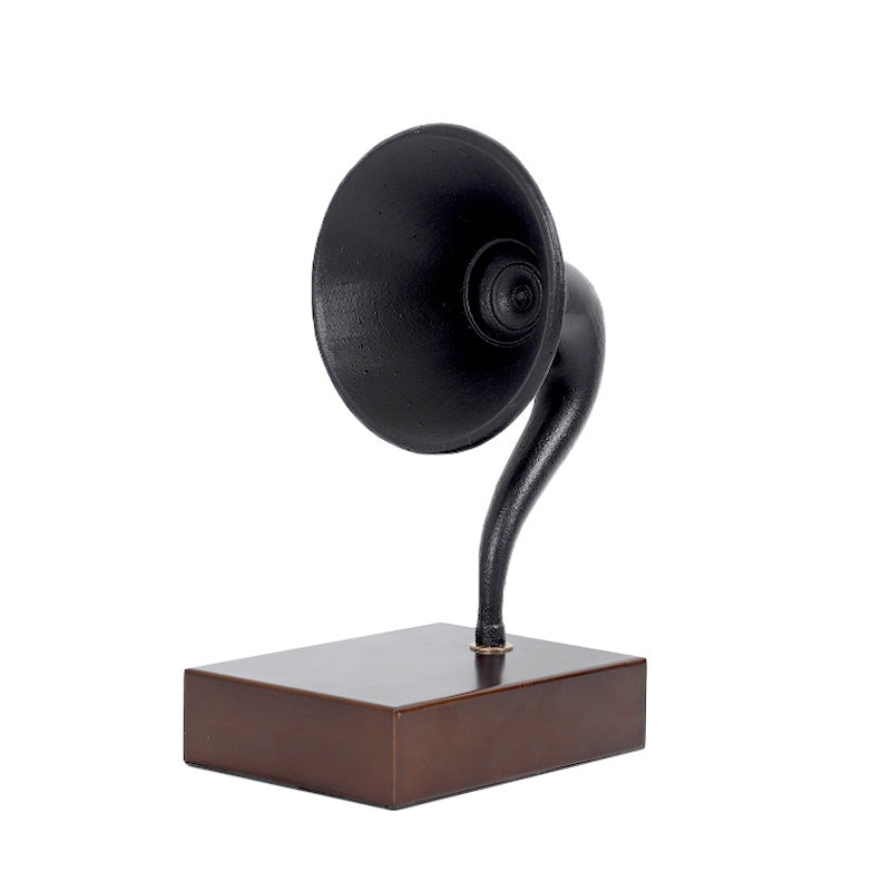 TYP-407 - Retro Gramophone Ornament - A Modern and Minimalist Home Decoration image 1