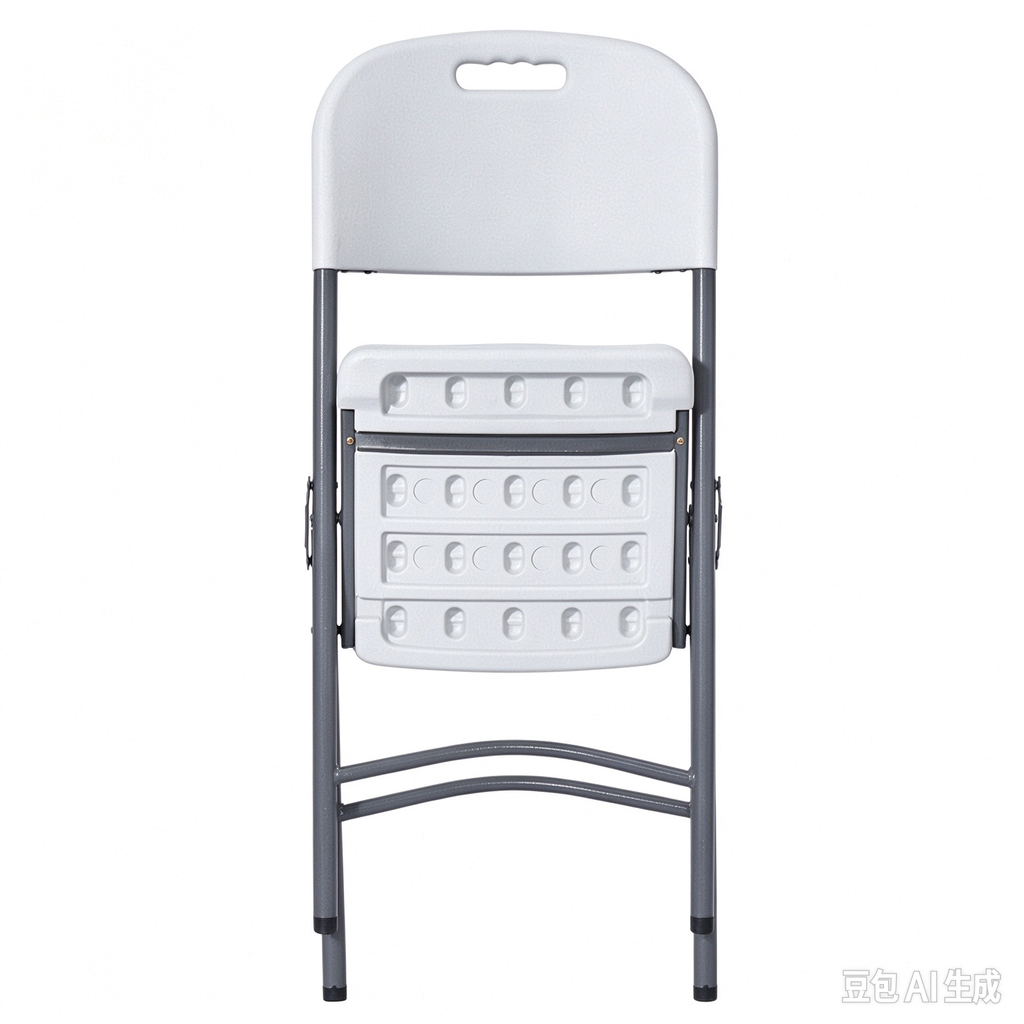 CHZ046 - Portable Plastic Folding Chair with Carrying Handle