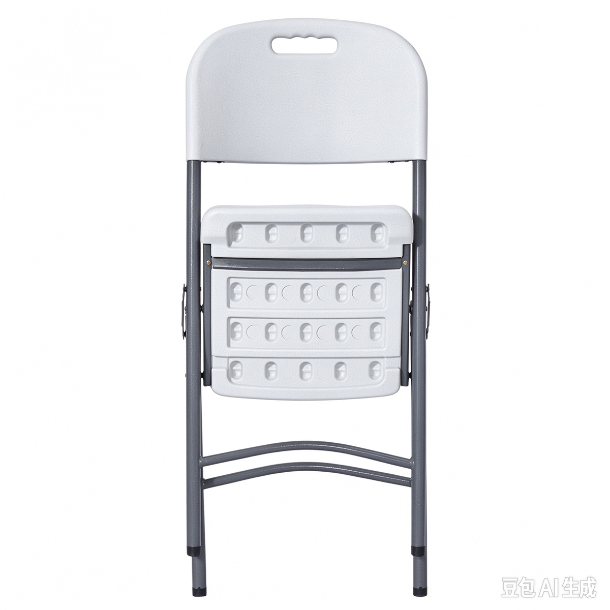CHZ046 - Portable Plastic Folding Chair with Carrying Handle