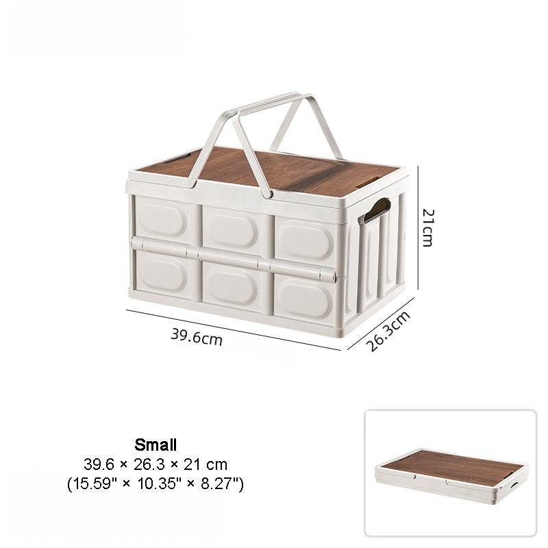 BS046 - Outdoor Camping Storage Box with Wooden Lid image 8