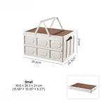 BS046 - Outdoor Camping Storage Box with Wooden Lid image 8