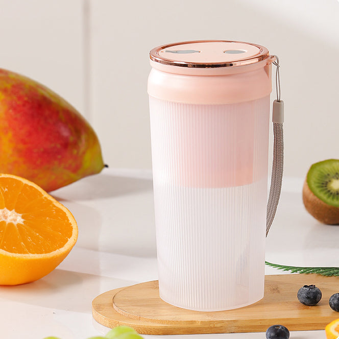 THPJ107 - Type-C Rechargeable Portable 300ml PC Electric Blender Juice Extractor image 2