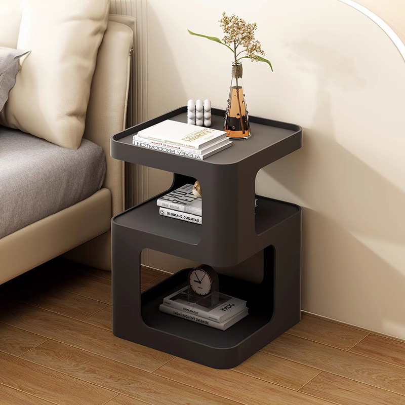 CBD016 - Zhtao Bedside Table Bedroom Iron Storage rack image 7