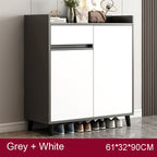 SOCE010 -  Craftsman Shoe Cabinet with Storage and Top Display Shelf image 11