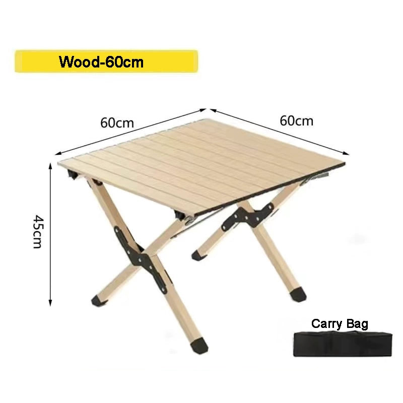 ODS004 - Carbon Steel Folding Camping Table – Roll-Up Outdoor Picnic Table image 3