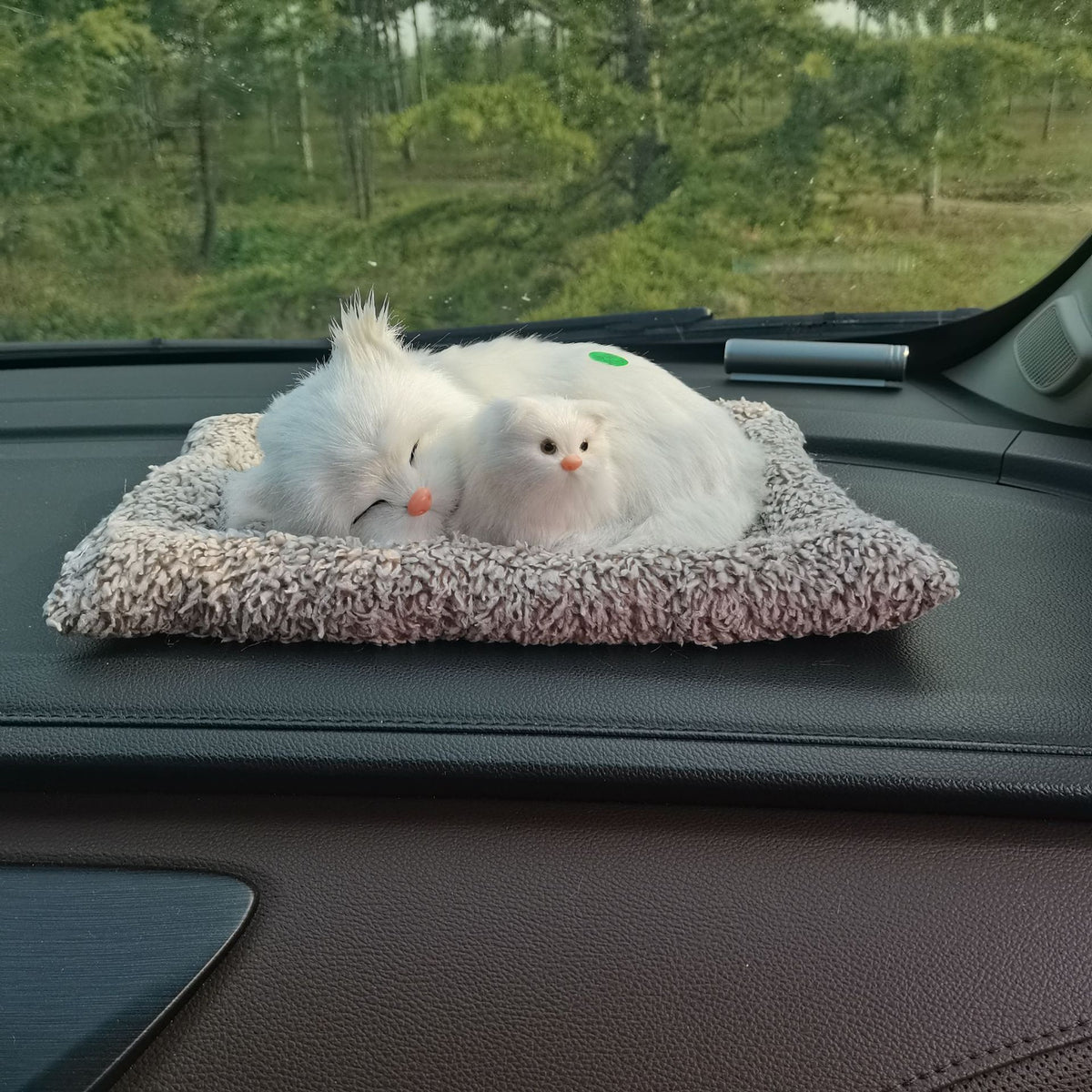 TYP-168 - Plush Mother - Baby Cat Car Decor image 0
